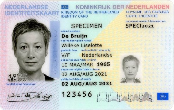Buy Netherland Identity cards