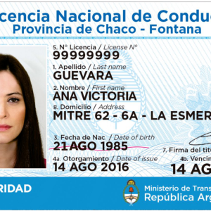 Buy Argentina Driver’s License