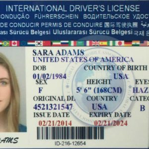Buy Fake International Driving License Online
