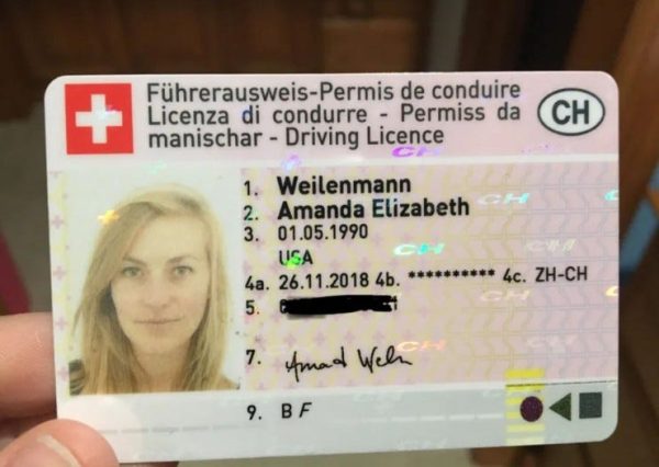 Buy Swiss Driving License
